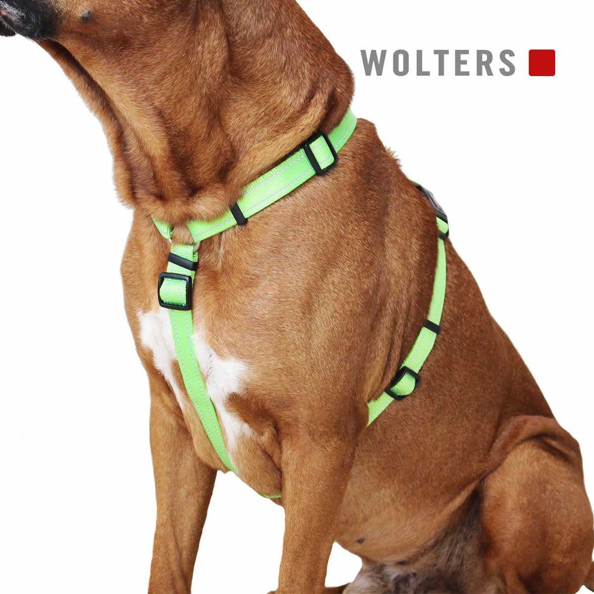 Wolters Hunde-Geschirr Geschirr Soft & Safe Professional lime