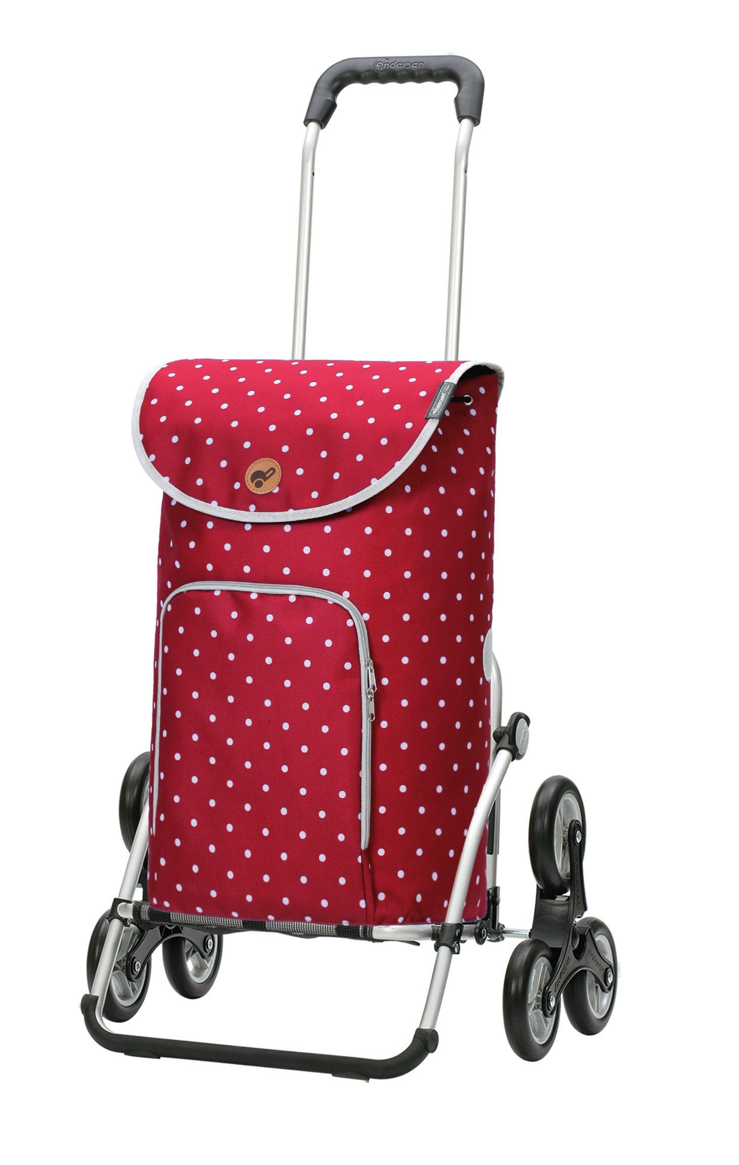 Andersen Einkaufstrolley Andersen Treppensteiger Royal Ole Shopper rot