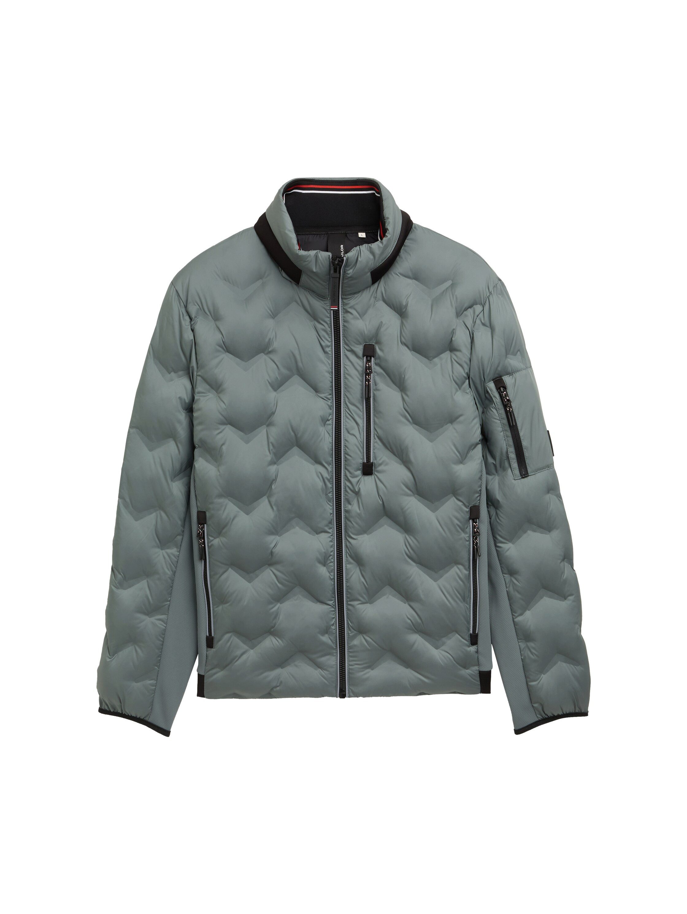 TOM TAILOR Hybridjacke mit Taschen und Stehkragen