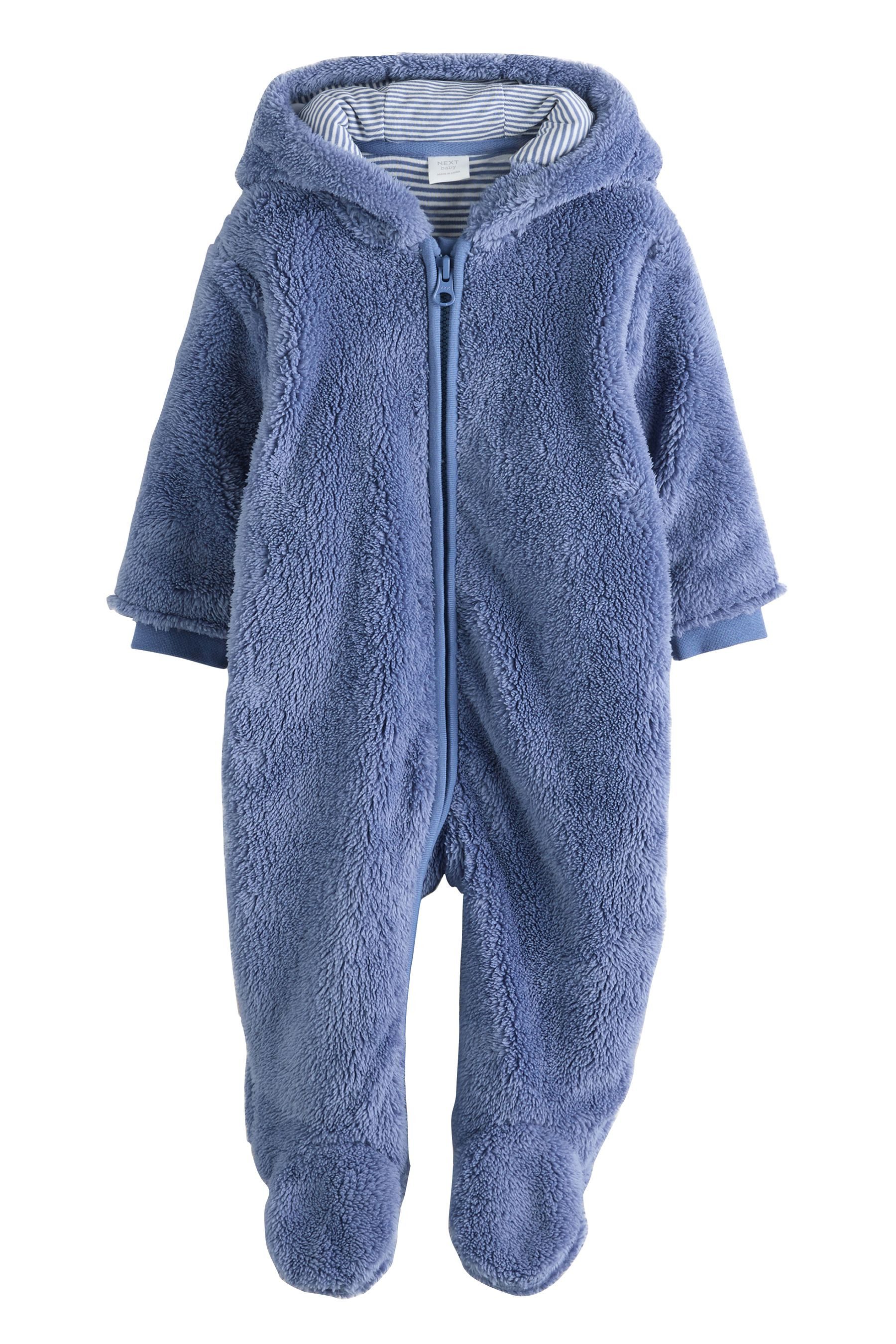 Next Fleeceoverall Baby Strampler aus Fleece (1-tlg)