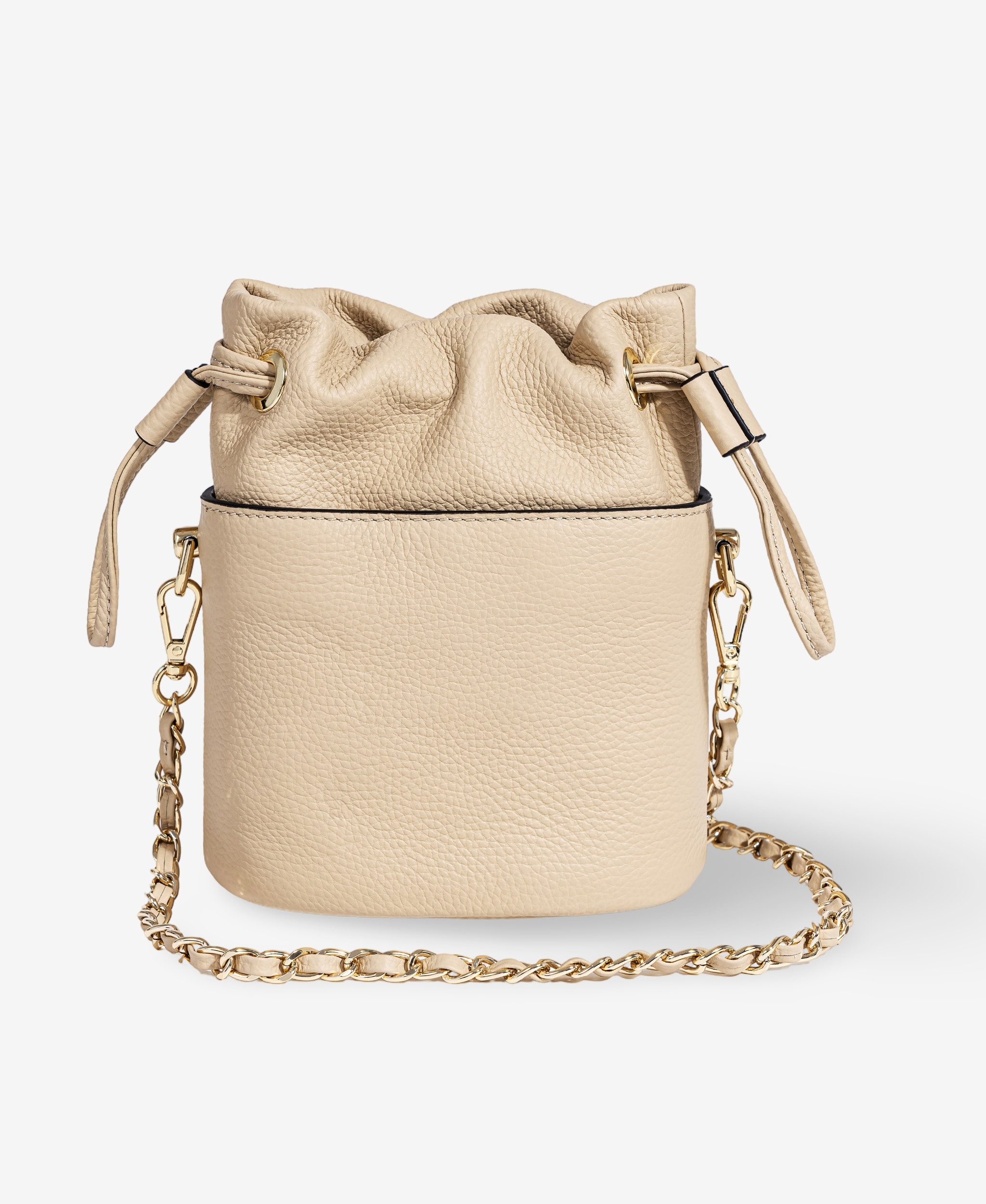 GLAMIRA Handtasche TechElegance Premier Beige Handytasche (1-tlg), echt Leder