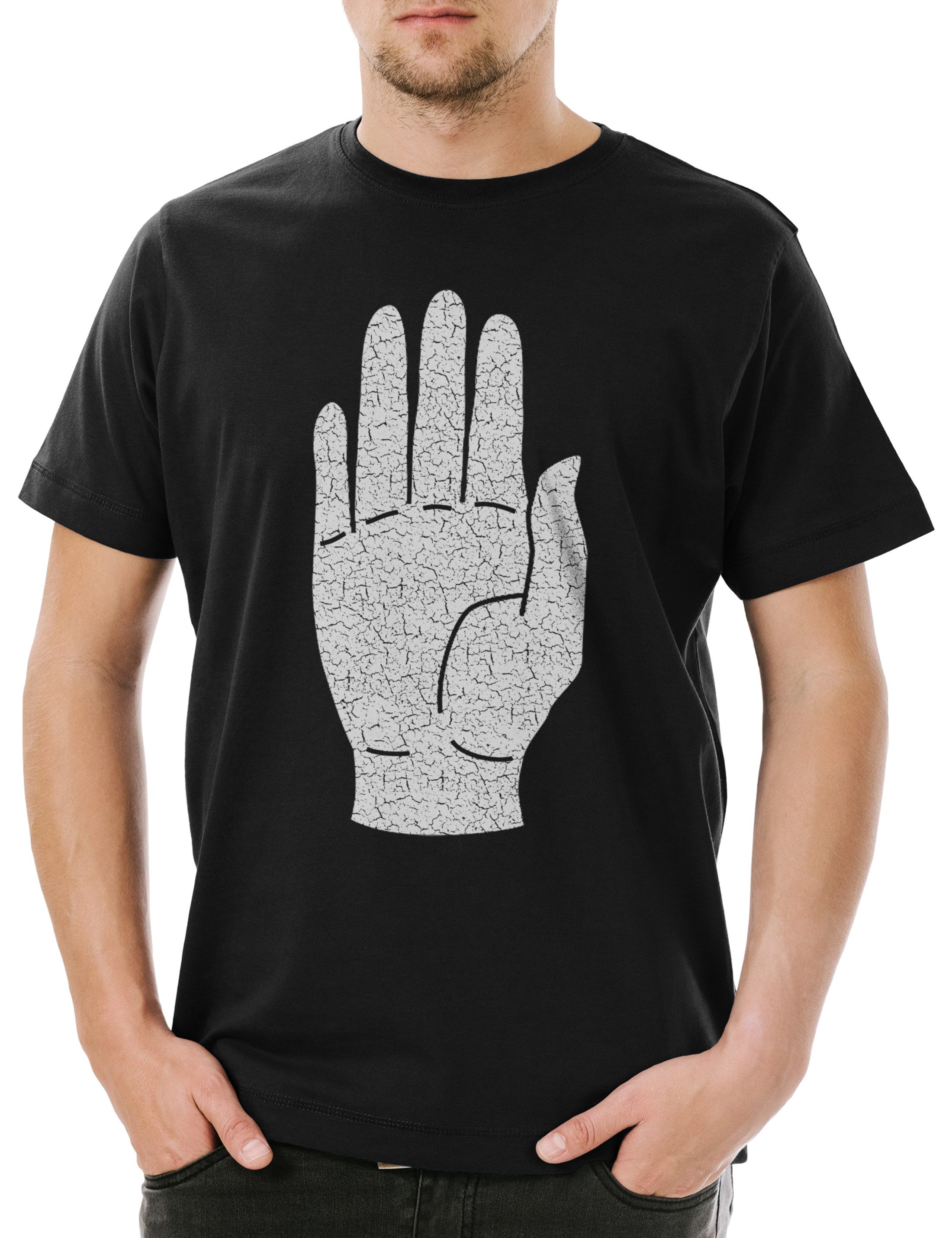 Print-Shirt White Hand I Herren T-Shirt Lord Of Herr Der Mordor Gondor Frodo the