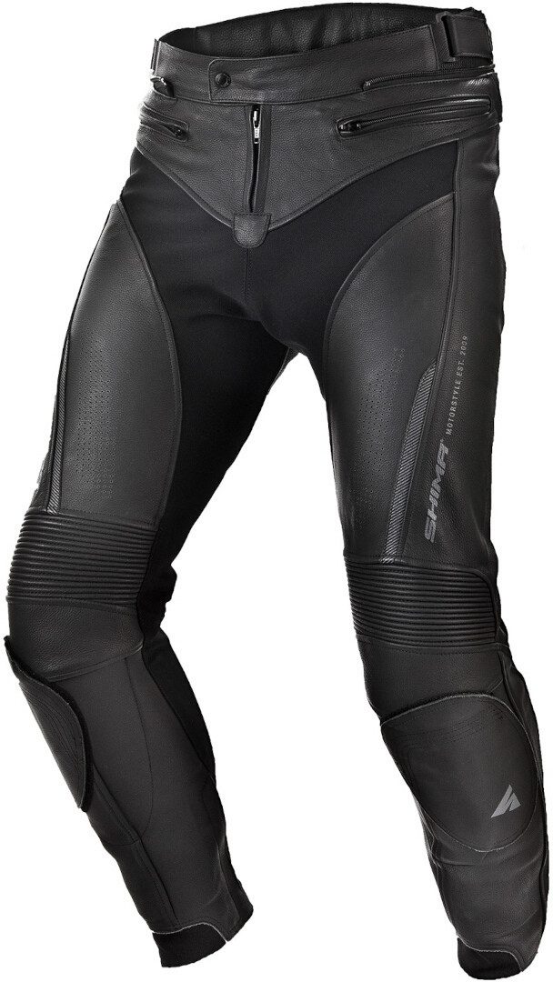 SHIMA Motorradhose Chase Motorrad Lederhose Knieprotektoren enthalten günstig online kaufen