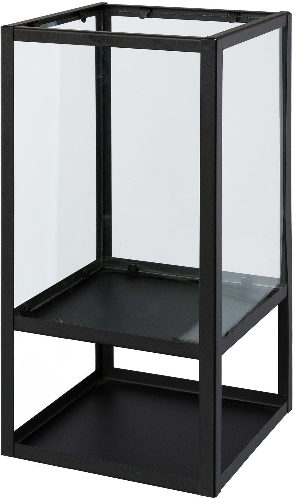 St), by Windlicht Gercke und LeGer Zhara aus (1 schwarz Lena Glas Metall Home