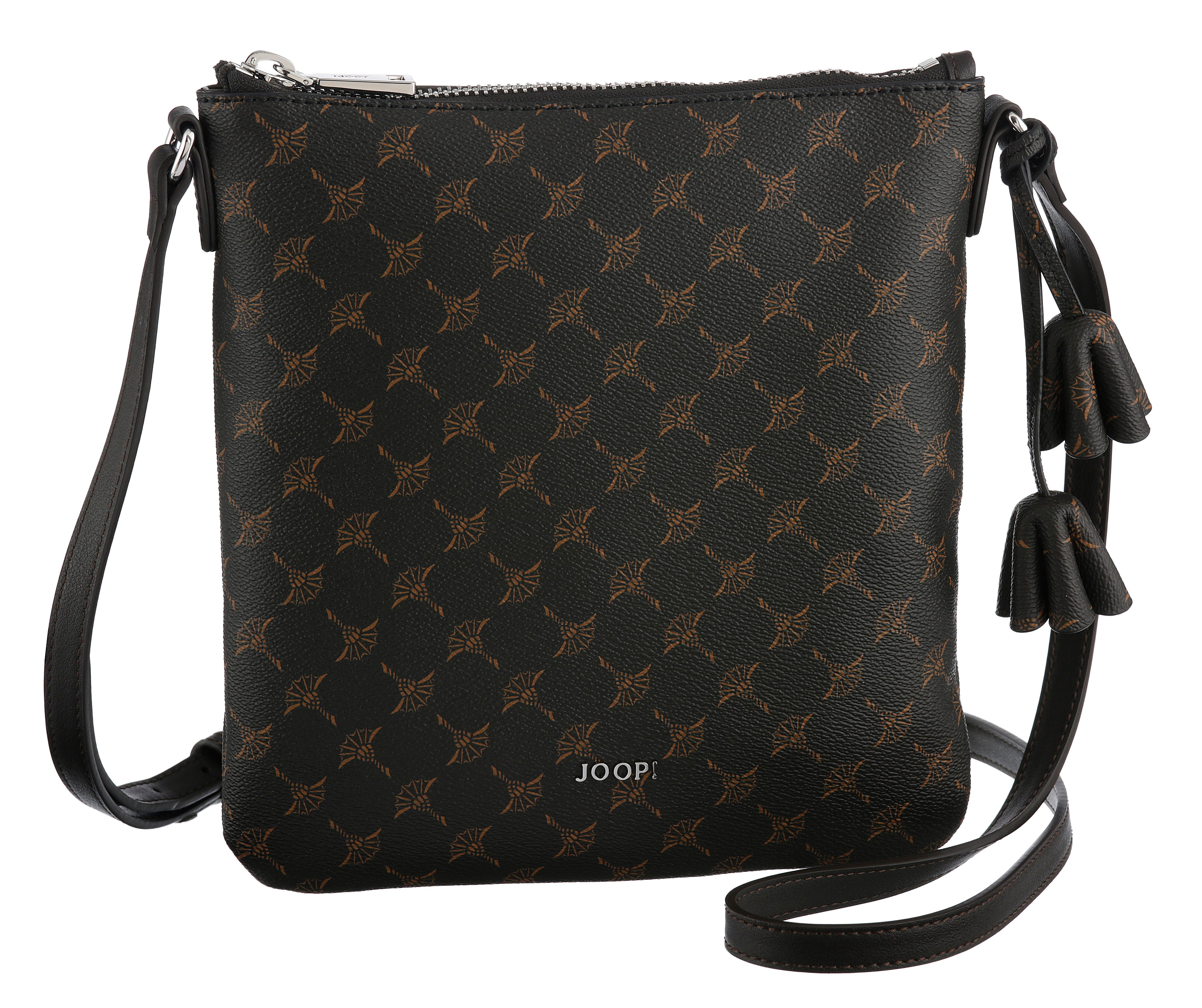 JOOP! Schultertasche flora 1.0 dia shoulderbag mvz1, Umhängetasche, Crossbody mit Logoschriftzug