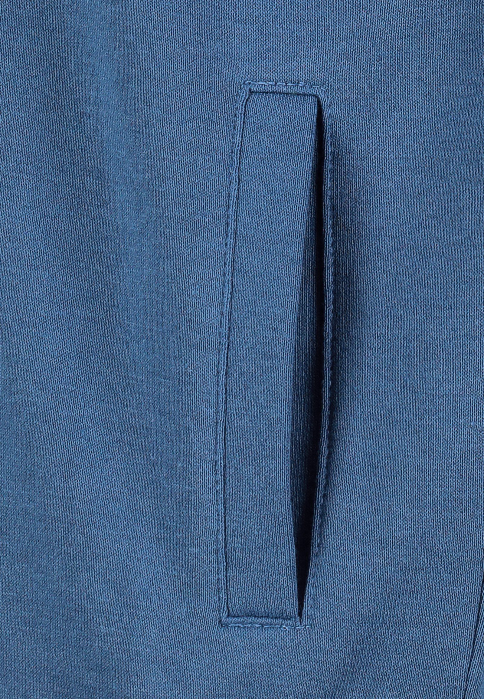 Urban Surface Kapuzenpullover Damen Hoodie Kapuzenpullover mit Frontprint Sweater, Kapuzensweatshirt mit seitl. Eingrifftaschen, mit Kapuze