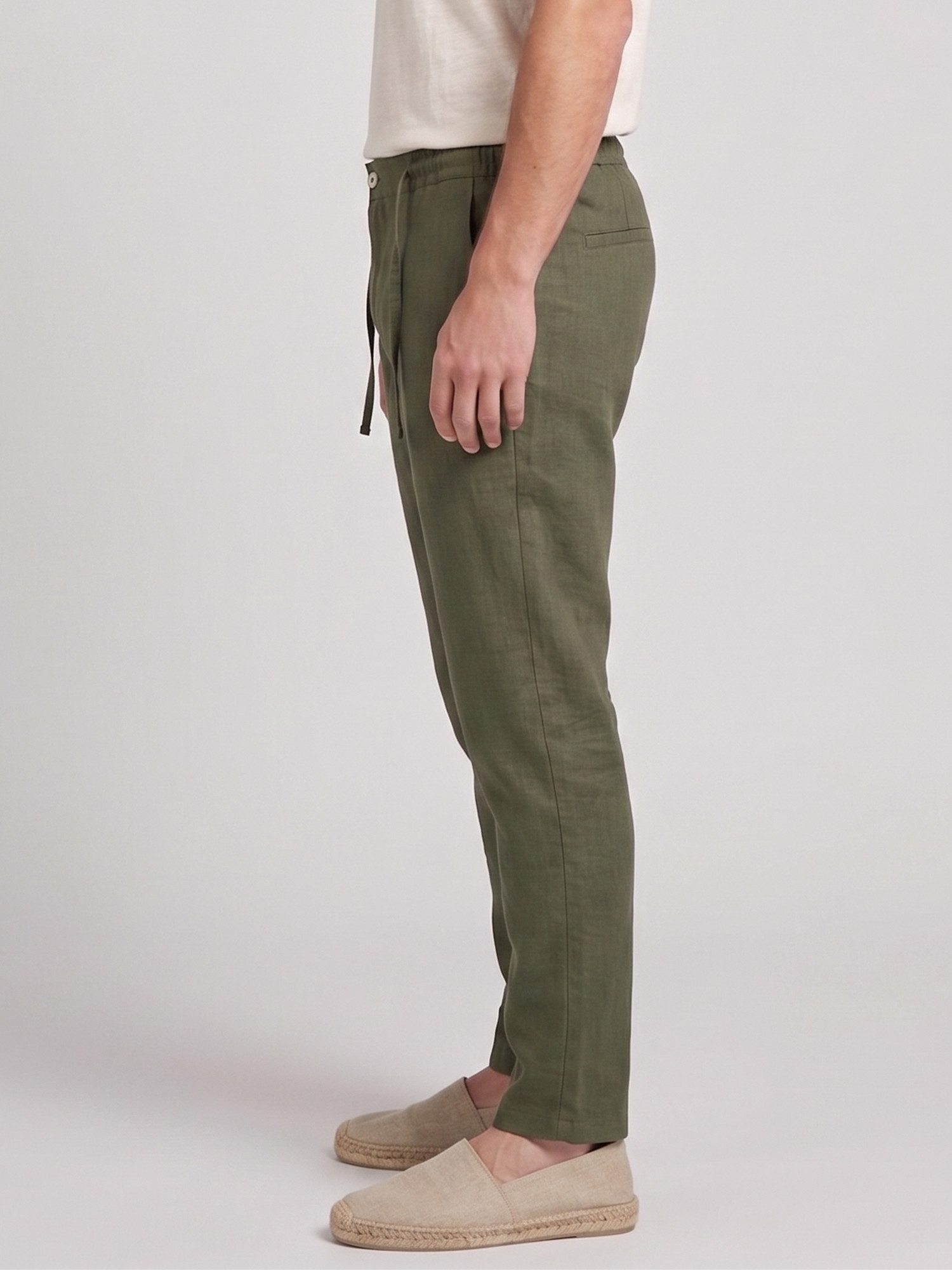 Rock Creek Leinenhose Stoffhose Herren RC-2446 Sommerhose Leinen-Optik