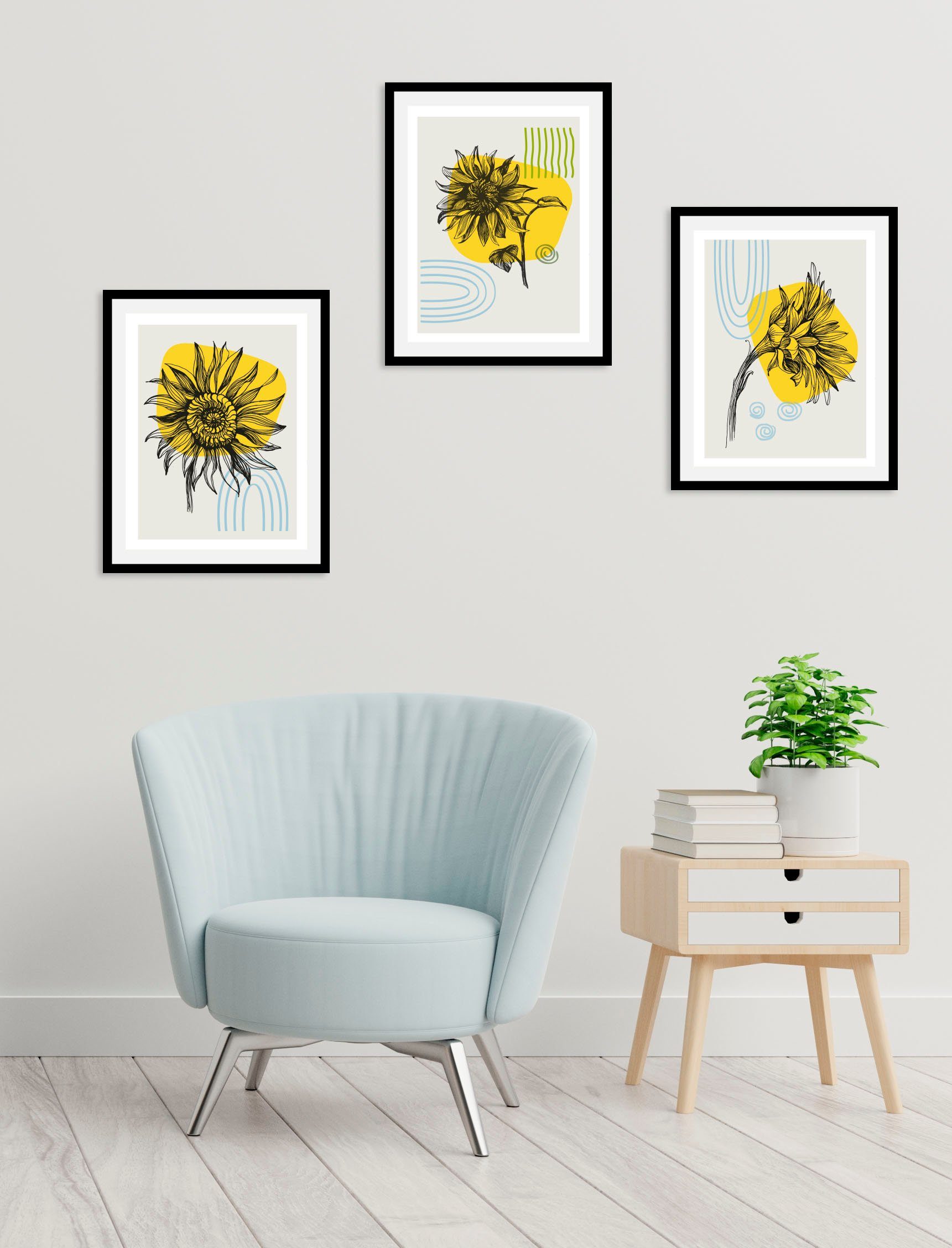 Sticker Mural 3D Effet Fenêtre Voilier 60x50cm - Autocollant Décoratif Coucher De Soleil Pour Salon Ou Chambre