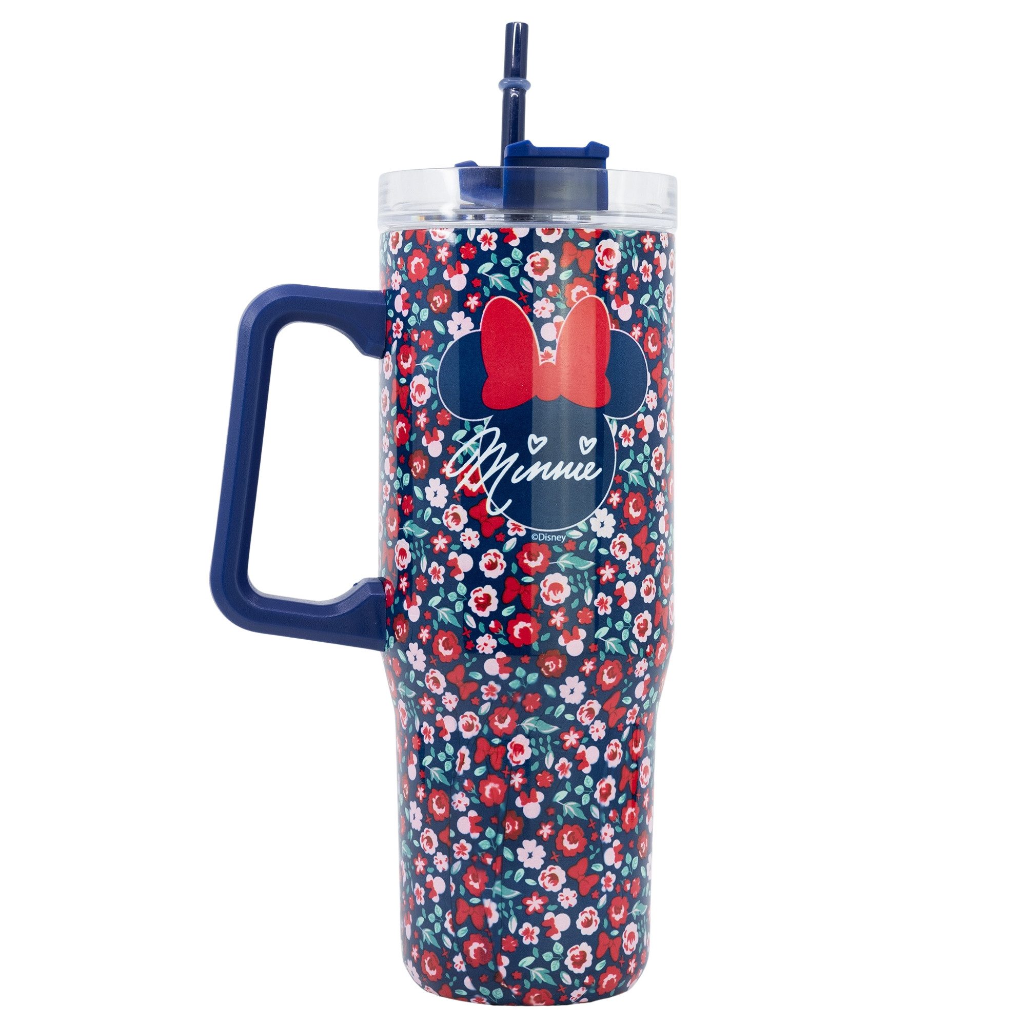Disney Coffee-to-go-Becher Disney Minnie Maus Edelstahl XL Iso Kaffeebecher Thermobecher To-Go, edelstahl, 940 ml