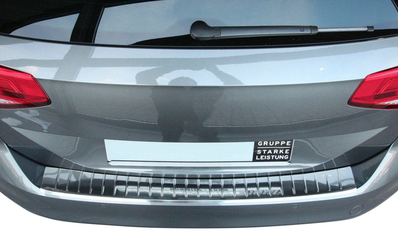 VARIANT 2014, VW RECAMBO PASSAT Zubehör B8 + ab chrom poliert ALLTRACK, für Edelstahl Ladekantenschutz,