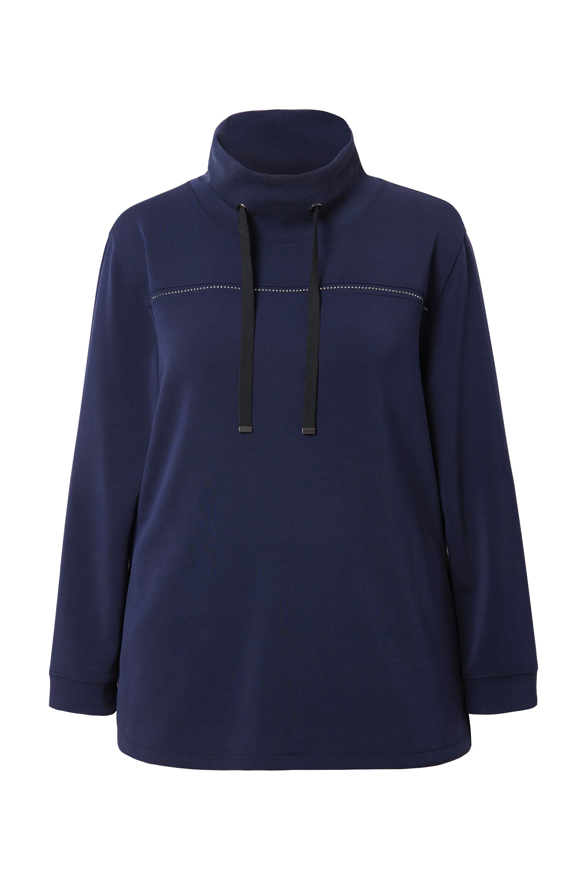 Ulla Popken Sweatshirt Sweatshirt Ziersteine Classic günstig online kaufen