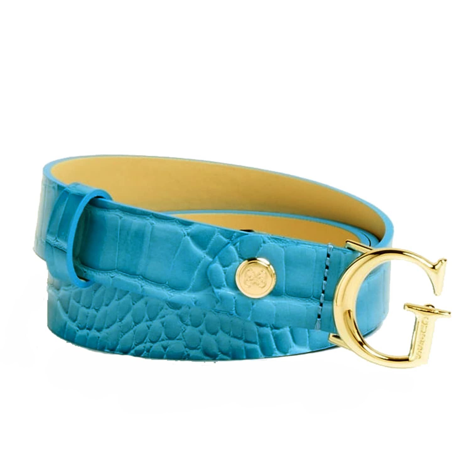 Ledergürtel Guess Damen Gürtel Blau BW7450VIN25