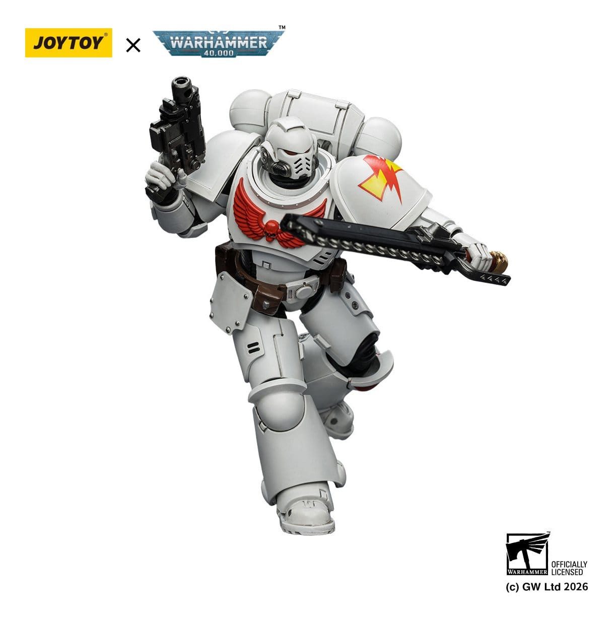 Joy Toy (CN) Actionfigur Warhammer 40,000 Actionfigur White Scars Intercessor 12 cm
