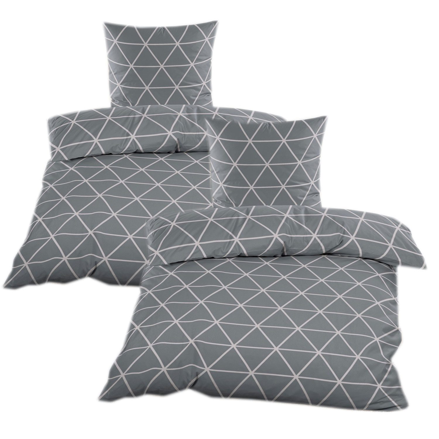 Casa Colori Bettwäsche Biber 135x200 cm günstig online kaufen