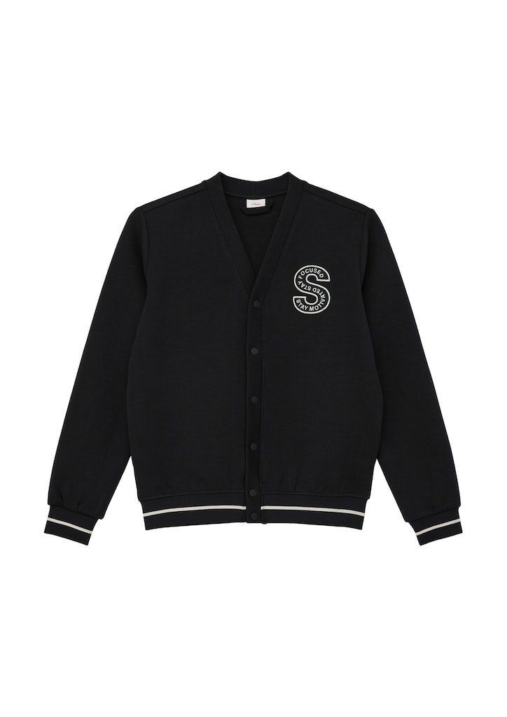 s.Oliver Kurzarmshirt Sweatshirt Jacke günstig online kaufen