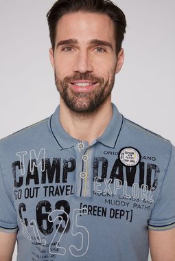 CAMP DAVID Poloshirt aus Baumwolle