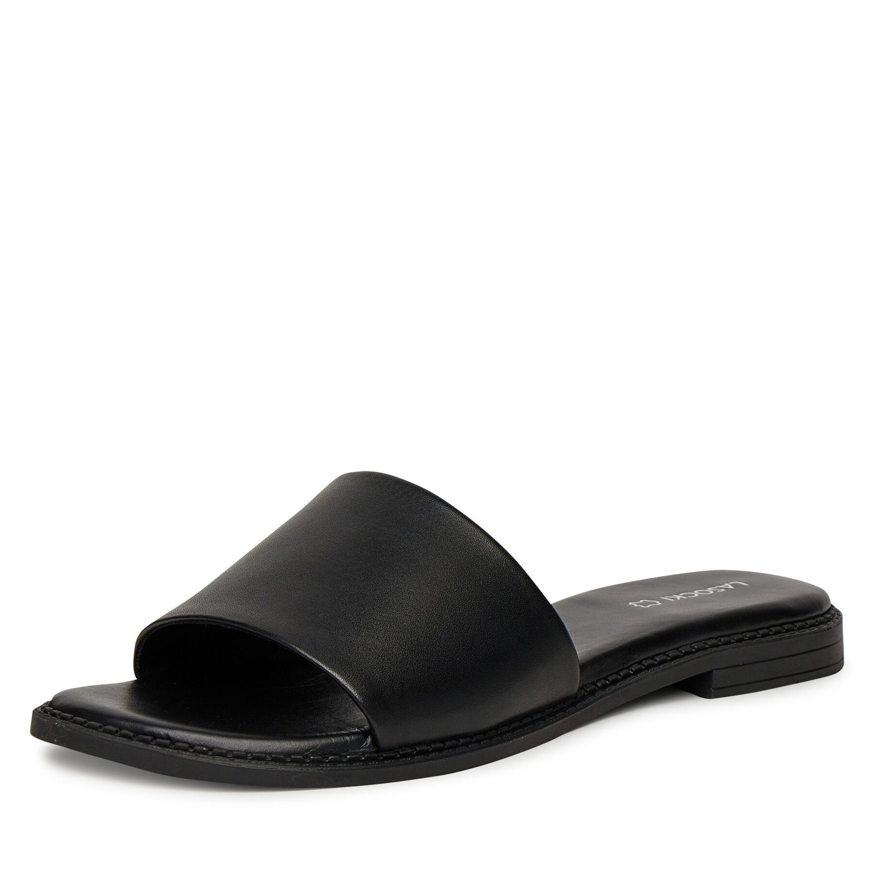 LASOCKI Lasocki Damen-Flip-Flops, Schwarz Badepantolette