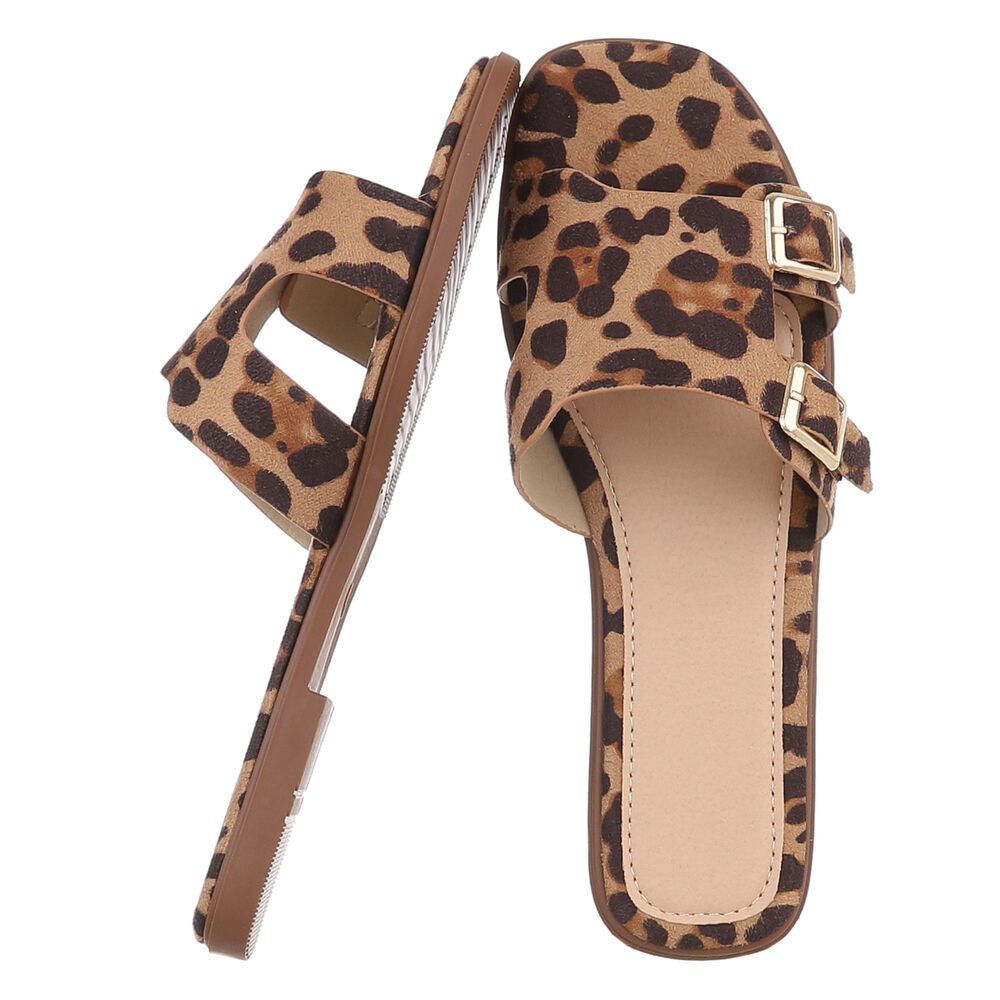 Ital-Design Elegante Slippers mit Schnallen für Damen – Sommerkomfort Panto günstig online kaufen
