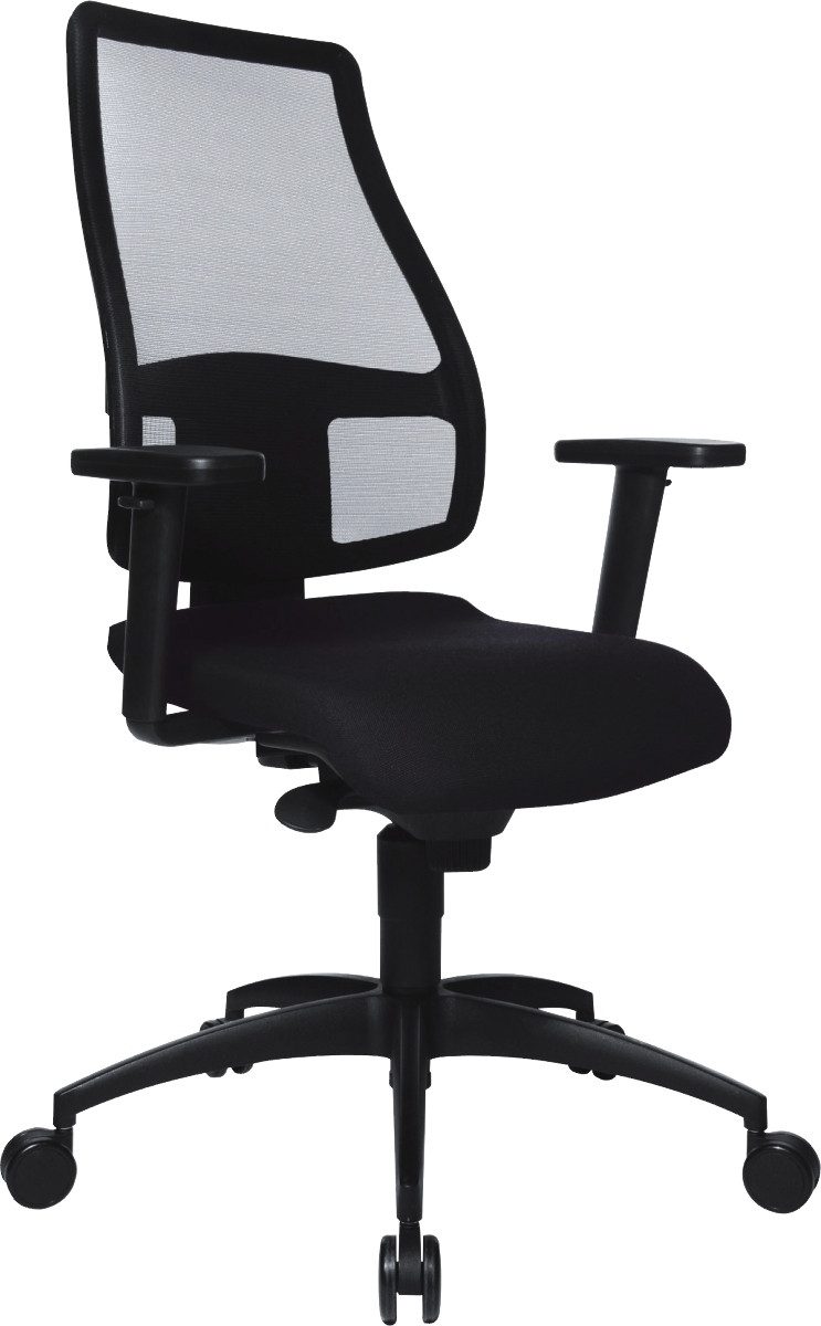 TOPSTAR Drehstuhl Bandscheibendrehstuhl Syncro Net schwarz