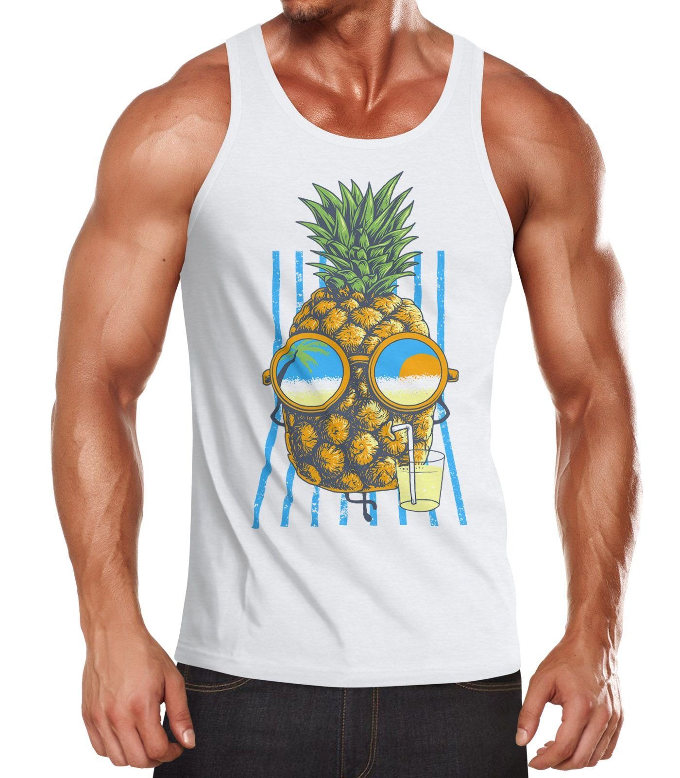 Neverless Tanktop Herren Tank Top chilling günstig online kaufen