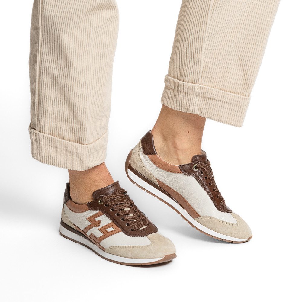 Ara PORTOFINO Sneaker Freizeitschuh, Halbschuh, Schnürschuh in Bequemweite G 1/2 (weit)