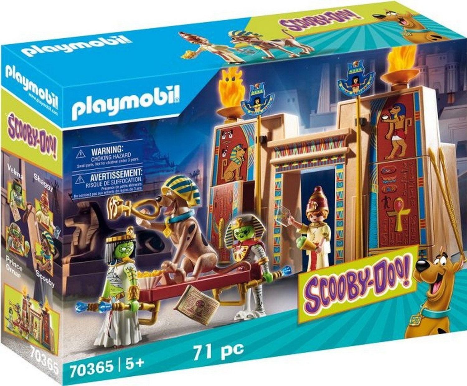 Playmobil® Scooby Doo Abenteuer in Ägypten Konstruktions-Spielset, (Abenteuer in Ägypten), Made in Europe