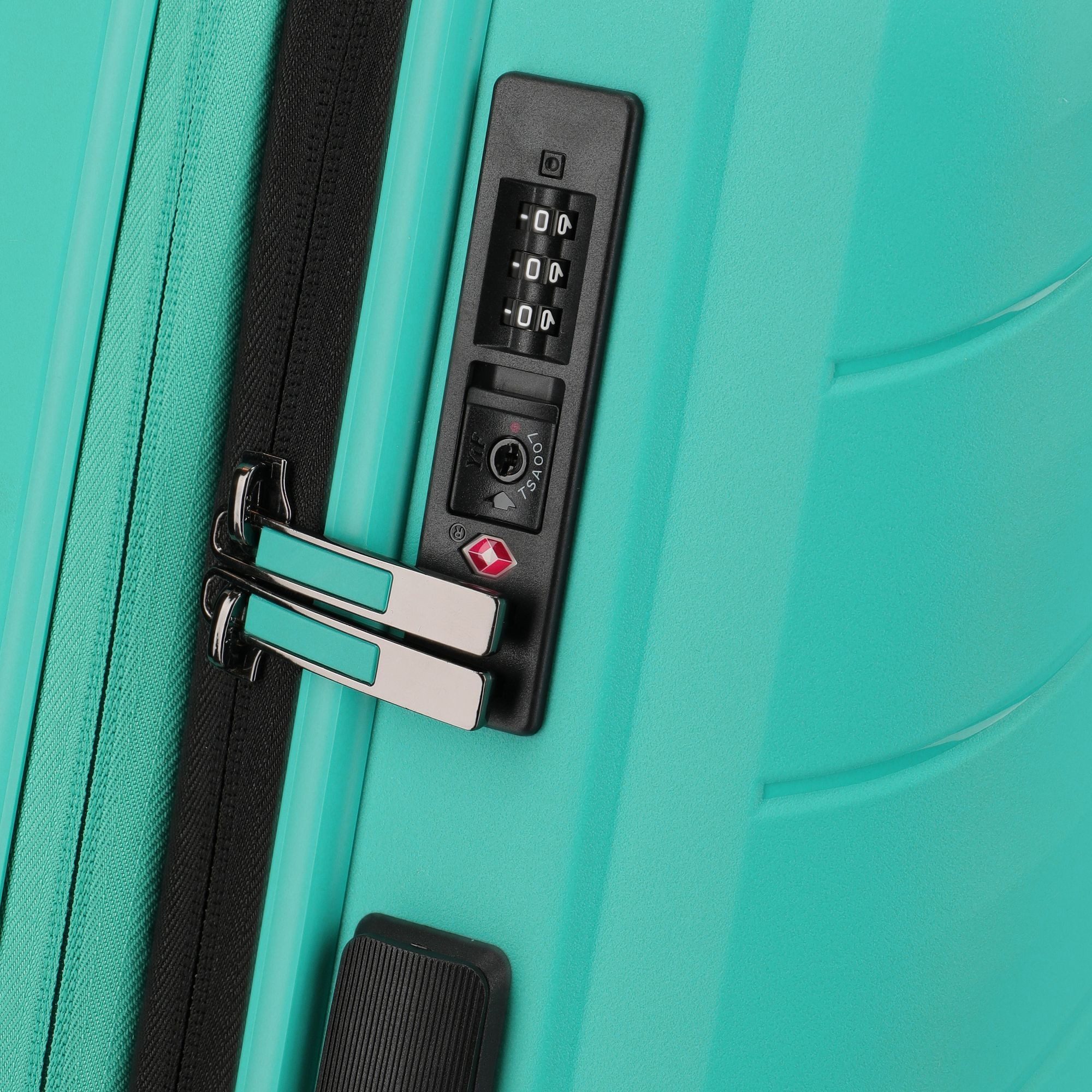 travelite Trolleyset Burano, 4 Rollen, (3-teilig, 3 tlg), Polypropylen