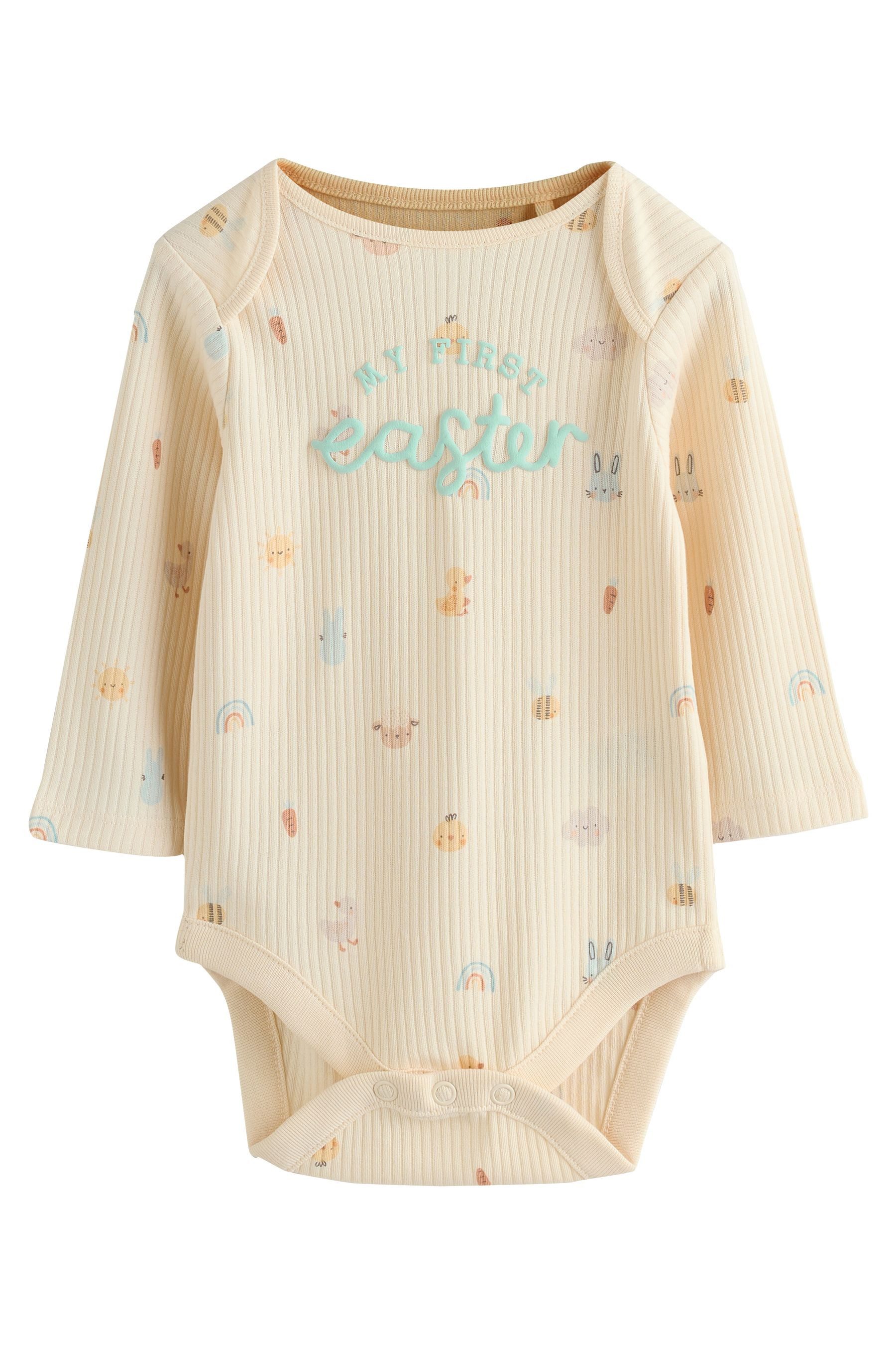 Next Langarmbody Baby-Bodysuit mit langem Arm, My First Easter (1-tlg)