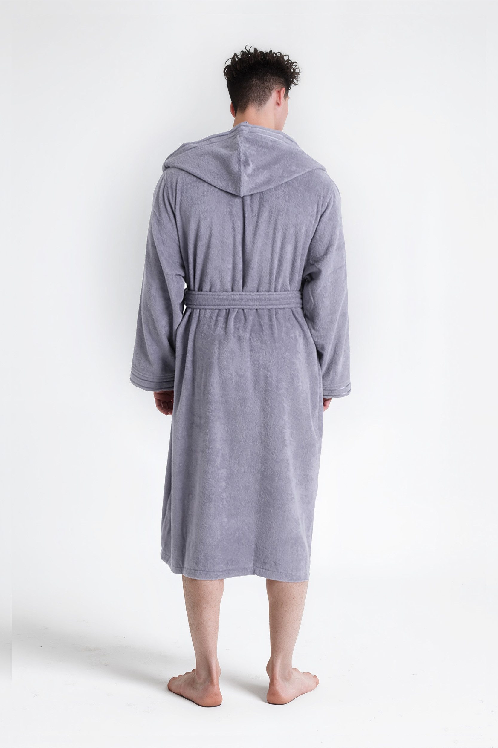 Bruno Banani Herrenbademantel Clement, ideal für Sauna & Spa, Hotelbademant günstig online kaufen