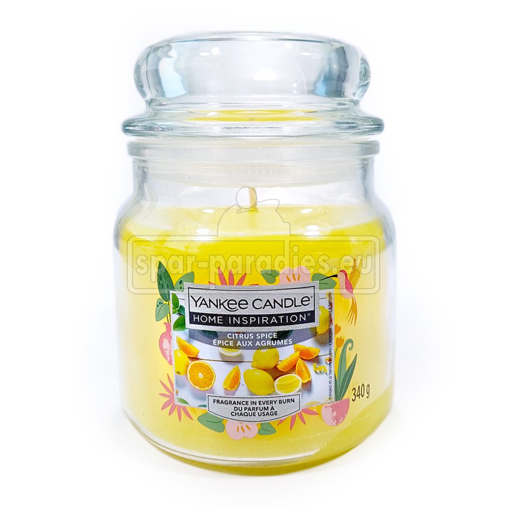 Yankee Candle Duftkerze Yankee Candle Duftkerze Medium Citrus Spice, 340 g günstig online kaufen