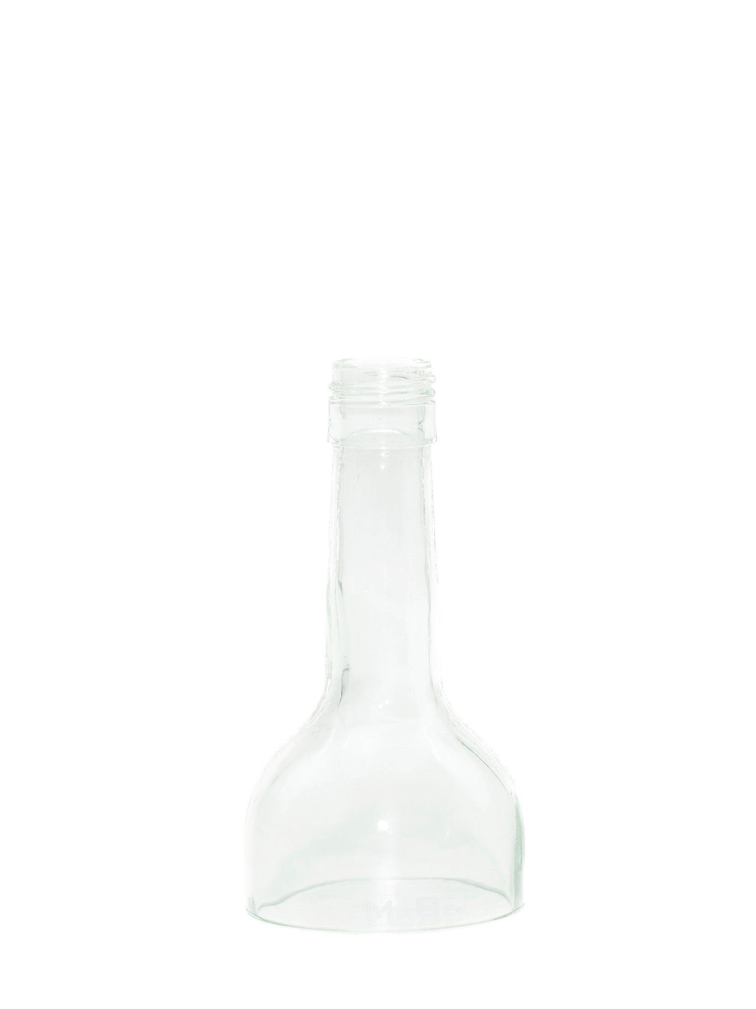 MaBe® Dekoobjekt Kerzen Flasche 0,7 transparent Ständer Wein l