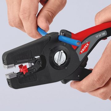 Knipex Abisolierzange 12 52 195 PreciStrip16, 1-tlg., automatisch, 190 mm