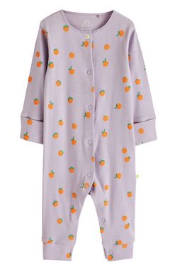 Next Schlafoverall Babyschlafanzüge ohne Füßchen mit Obst-Print, (5-tlg)