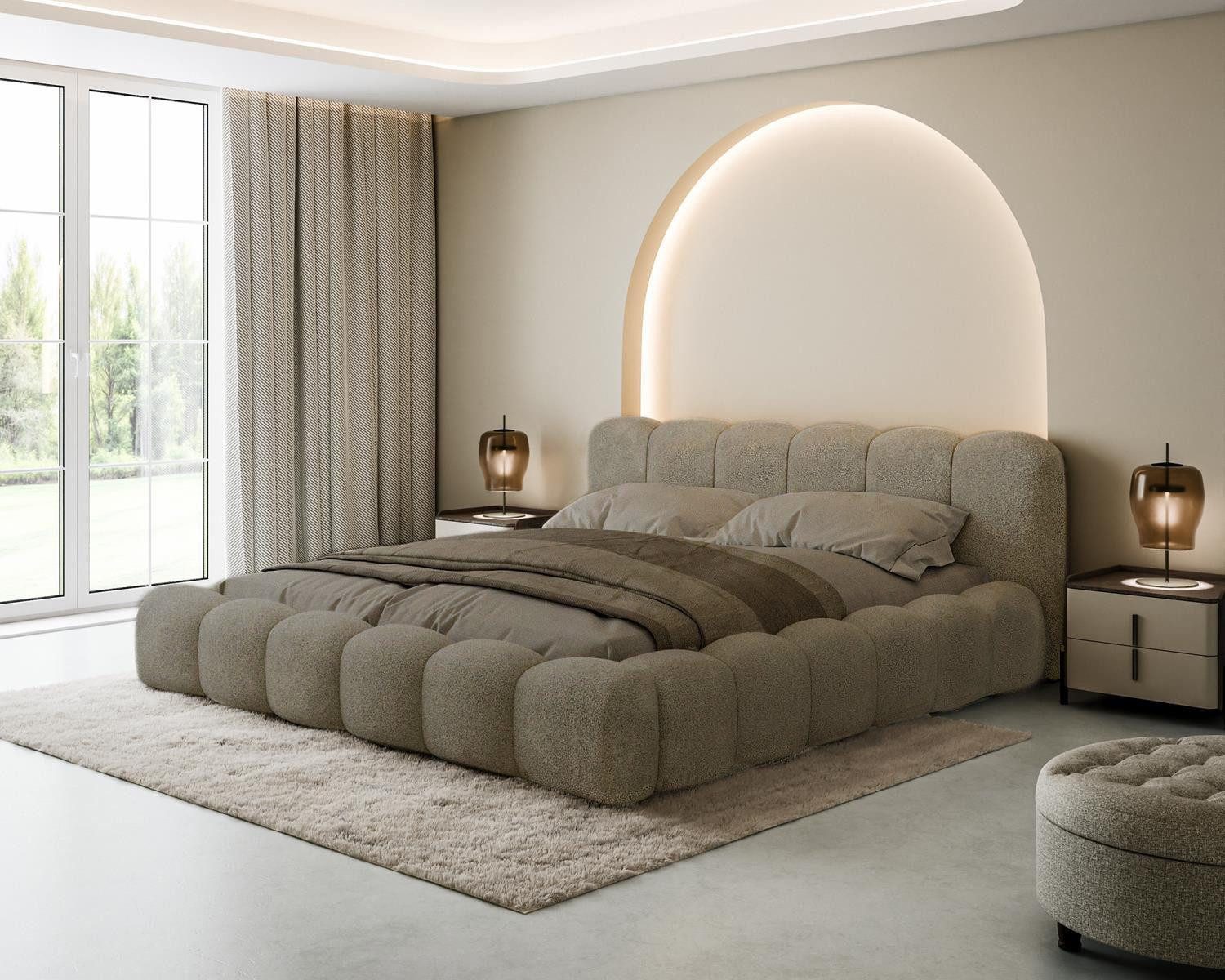 Compleo Polsterbett Designerbett, Wolkenbett, TOPSELLER, Modern Schlafzimme günstig online kaufen