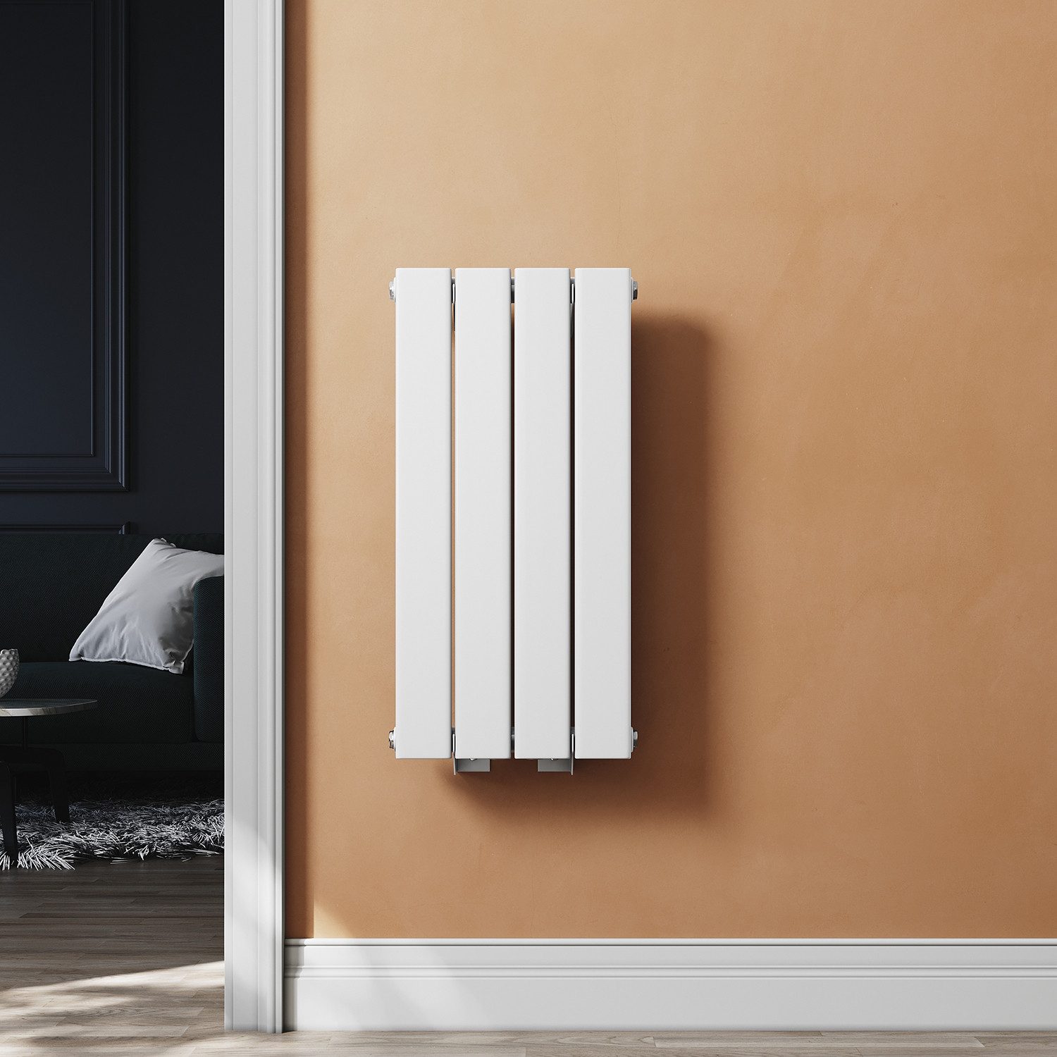 SONNI Heizkörper Heizkörper Design weiß Paneelheizkörper günstig online kaufen