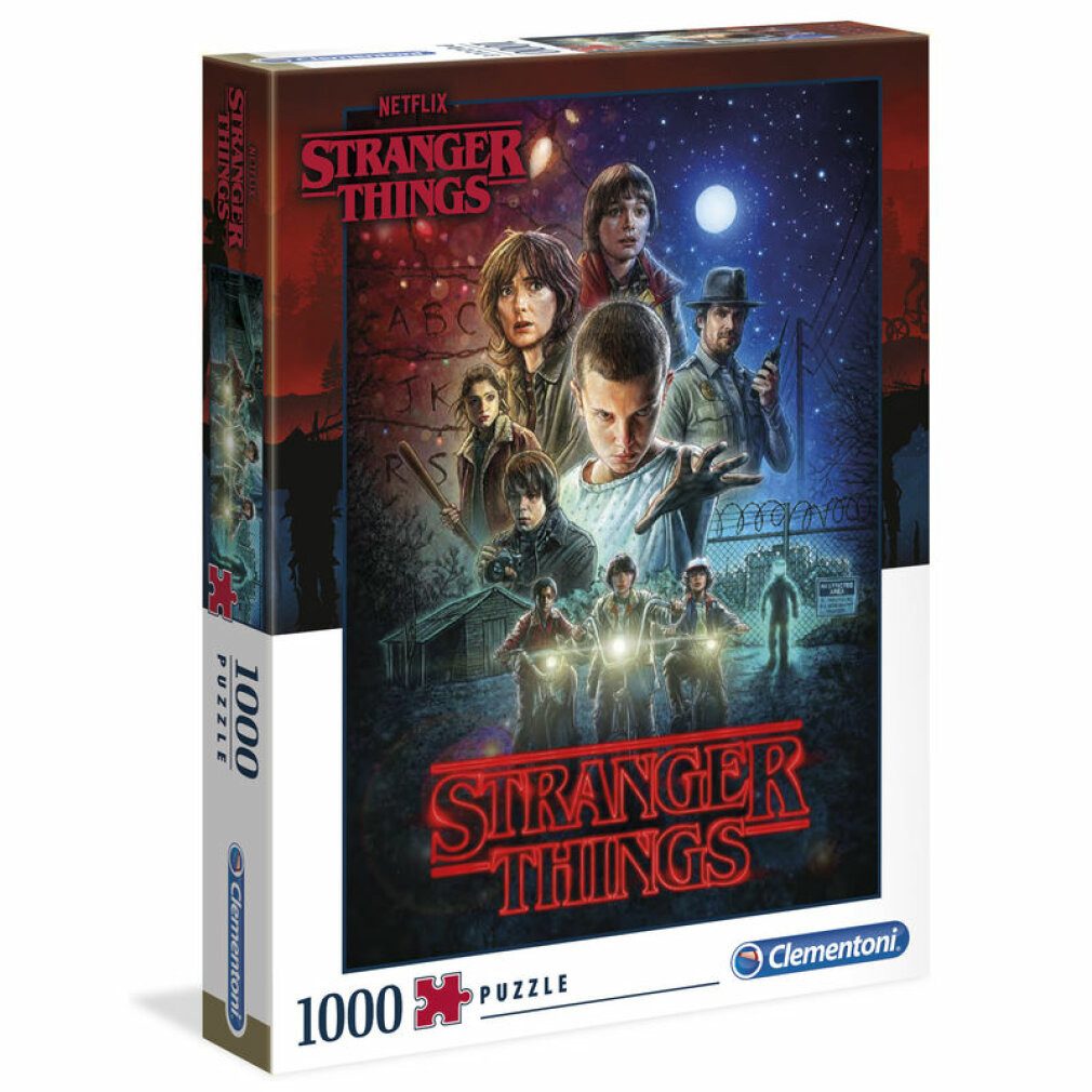 Clementoni® Puzzle Stranger Things Poster Staffel günstig online kaufen