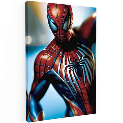 Mister-Kreativ XXL-Wandbild Light Spider - Premium Wandbild, Viele Größen + Materialien, Poster + Leinwand + Acrylglas