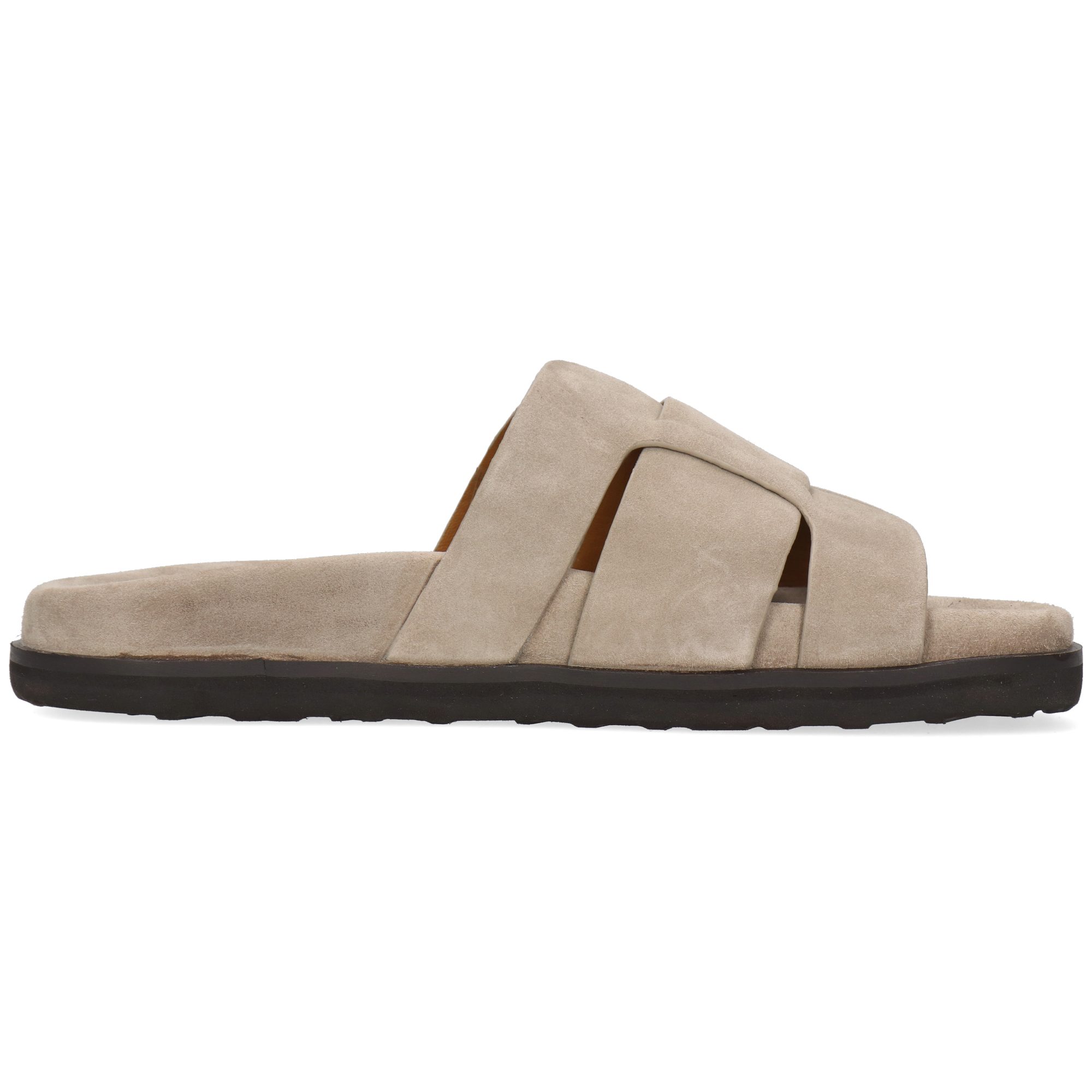 Melvin & Hamilton Robert 43 Leder-Pantoletten für Herren Pantolette Flache Absätze, Echtes Leder