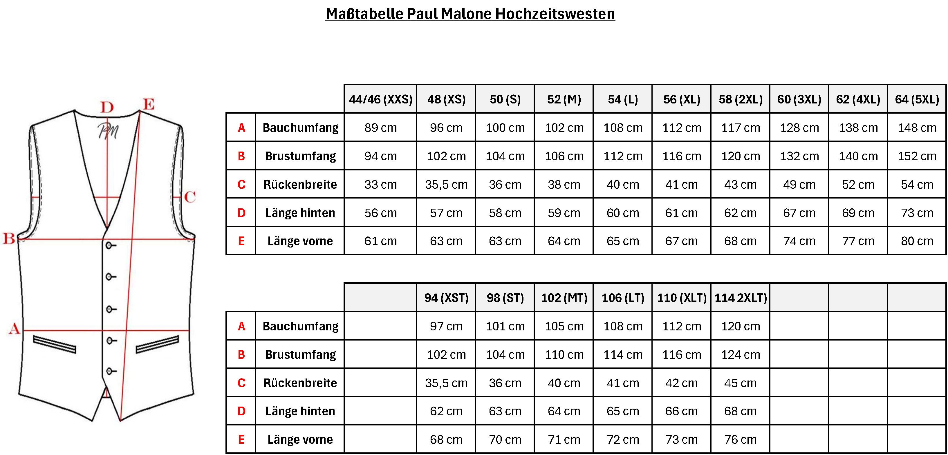 Paul Malone Anzugweste Herren Hochzeitsweste mit Plastron Set 2tlg paisley - Bräutigam (Set, 2-tlg., mit Weste und Plastron) weiß V17, Gr. 48 (XS)