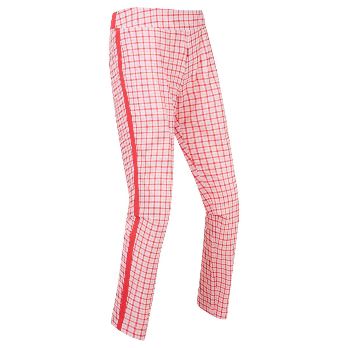 FOOTJOY Golfhose FootJoy Golf Hose Gingham 7/8 Stretch Pink/Rot