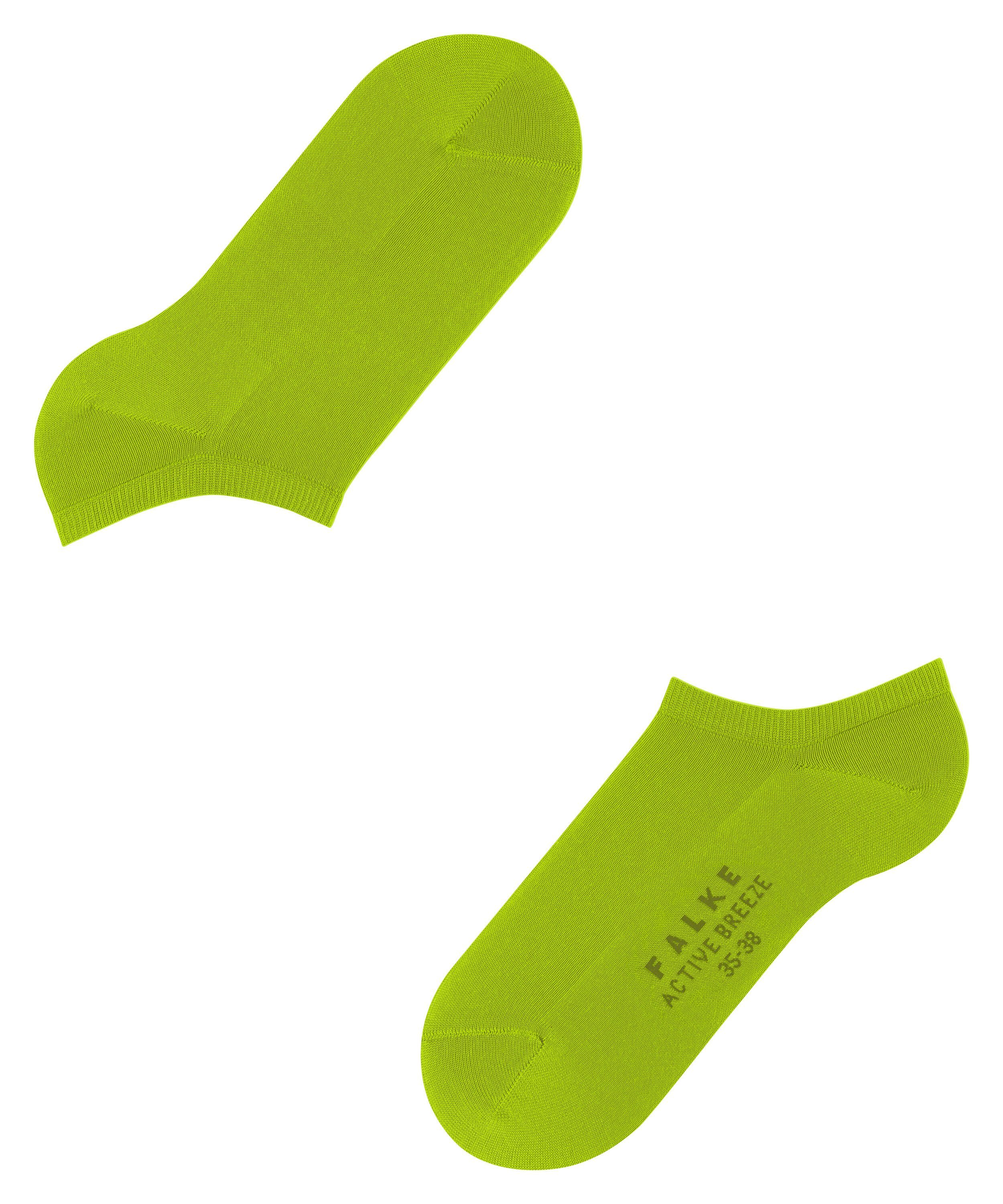 ein (7187) bamboo frisches für Sneakersocken FALKE (1-Paar) Tragegefühl Breeze Active