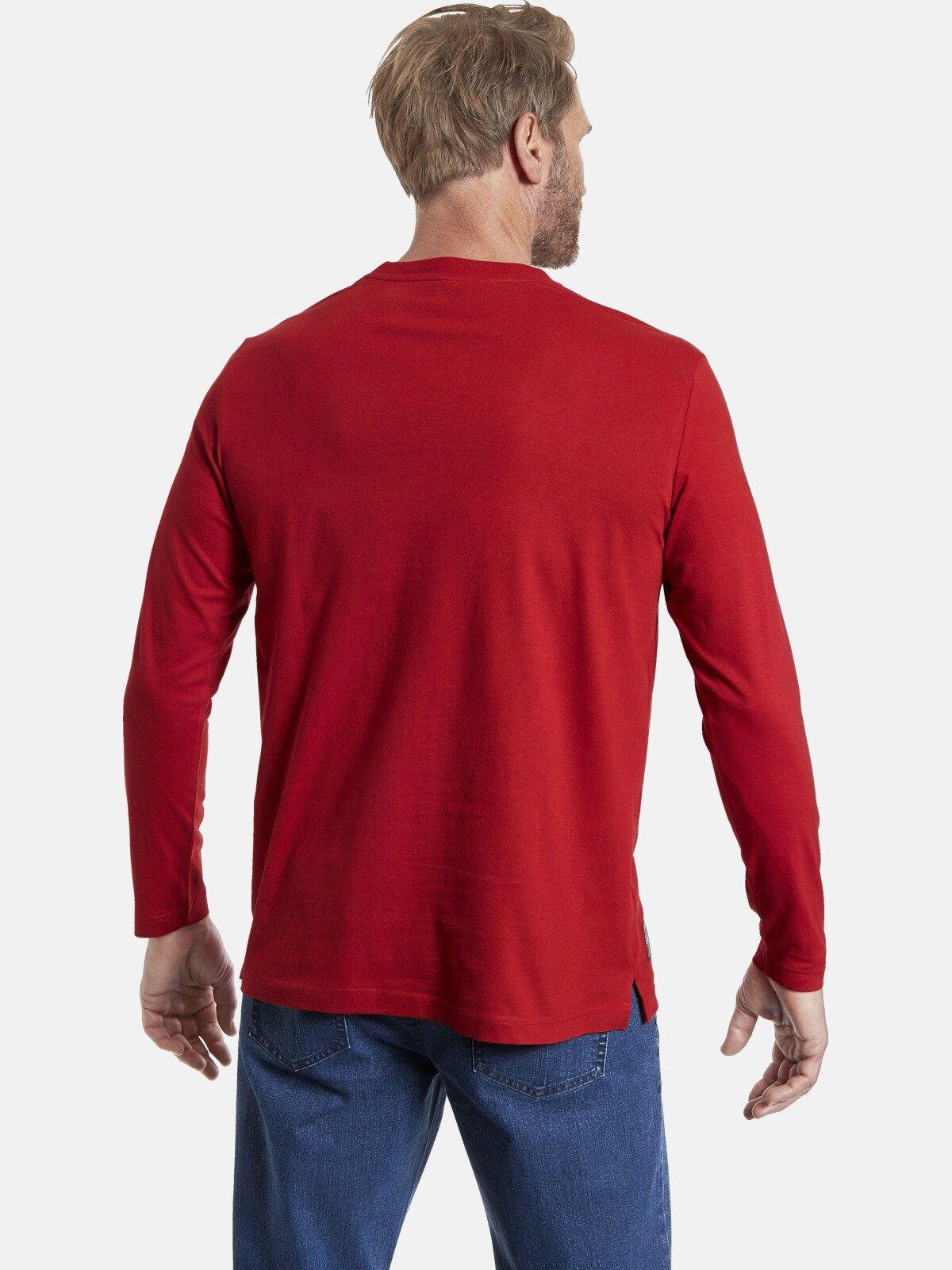 Jan Vanderstorm Langarmshirt NIELSON im bequemen günstig online kaufen