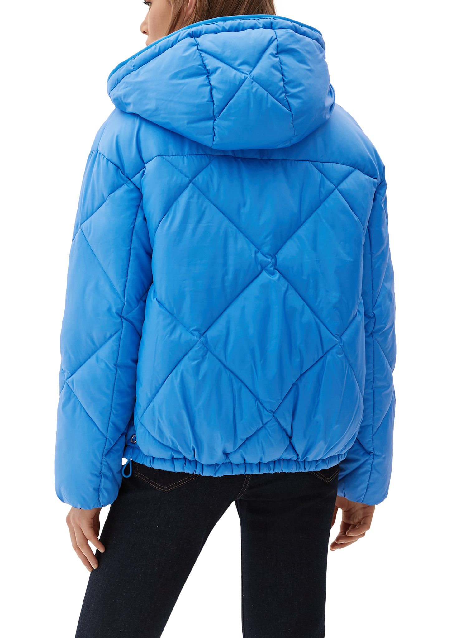 s.Oliver Outdoorjacke Jacke mit modischer Steppung blue