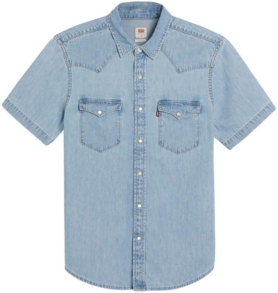 Levi's® Jeanshemd SS CLASSIC WESTERN mit Brusttaschen