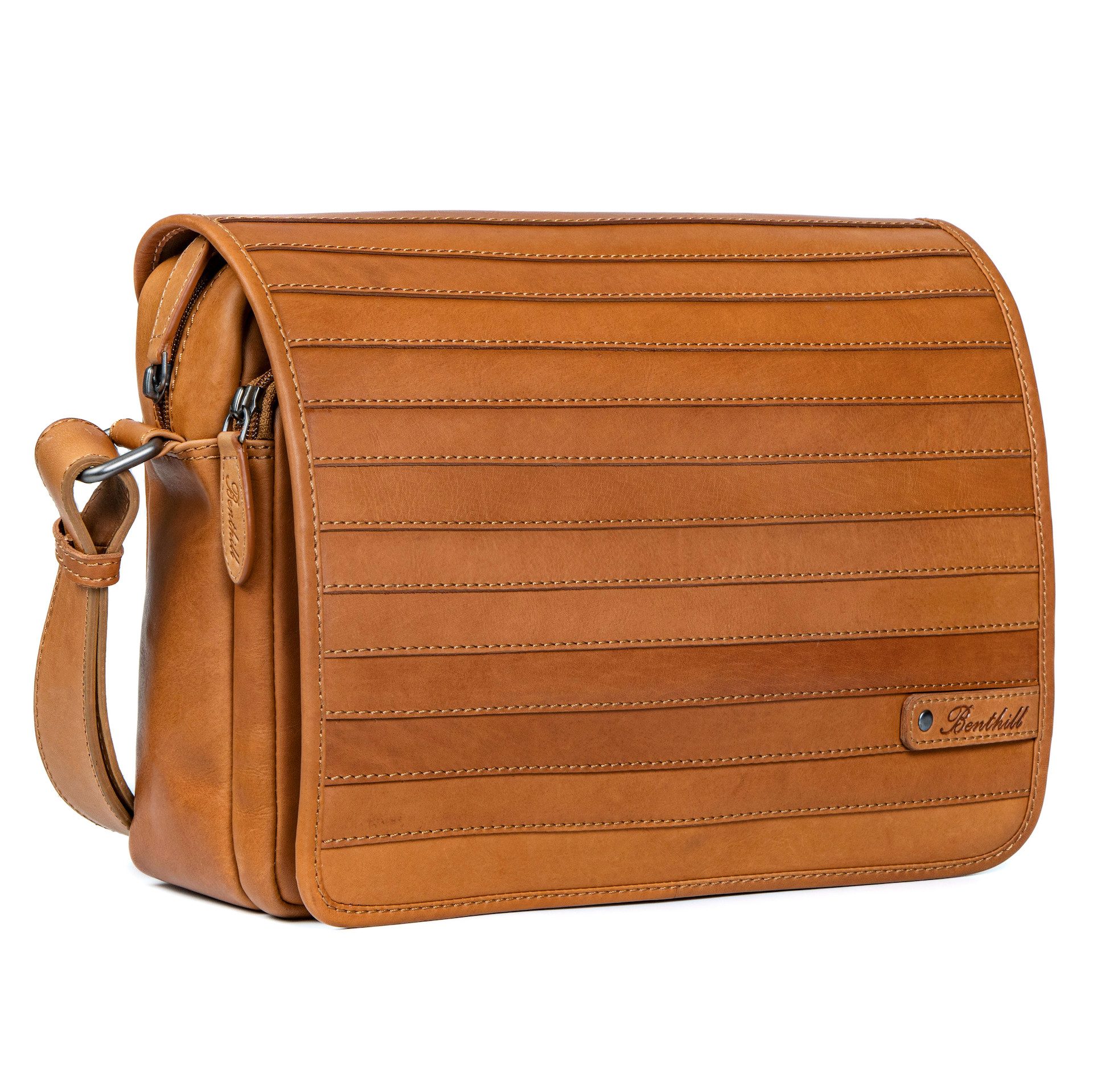 Messenger Bag Herren Umhängetasche Echt Leder Messenger Vintage Schultertasche