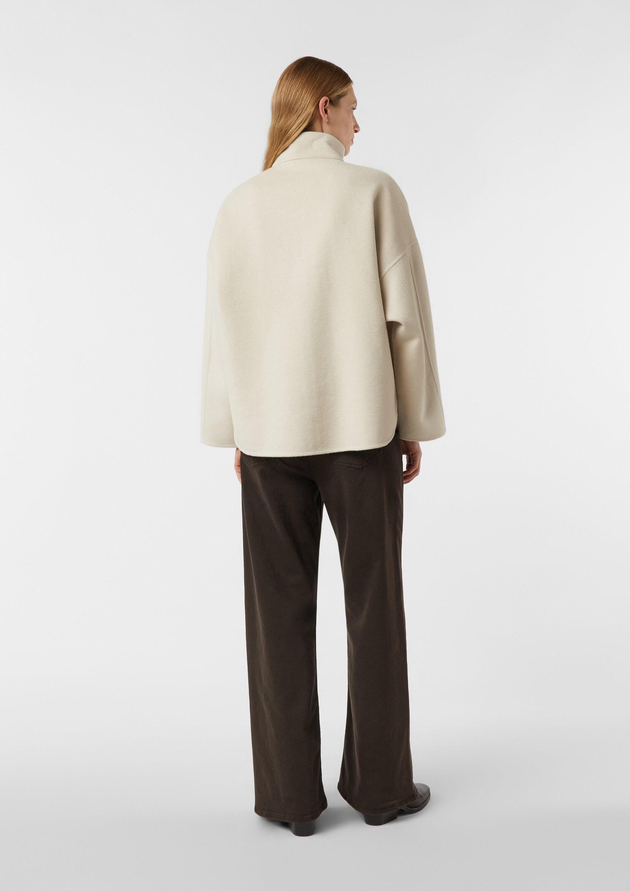 comma Funktionsjacke Outdoor-Umhang Oversize Doubleface-Cape