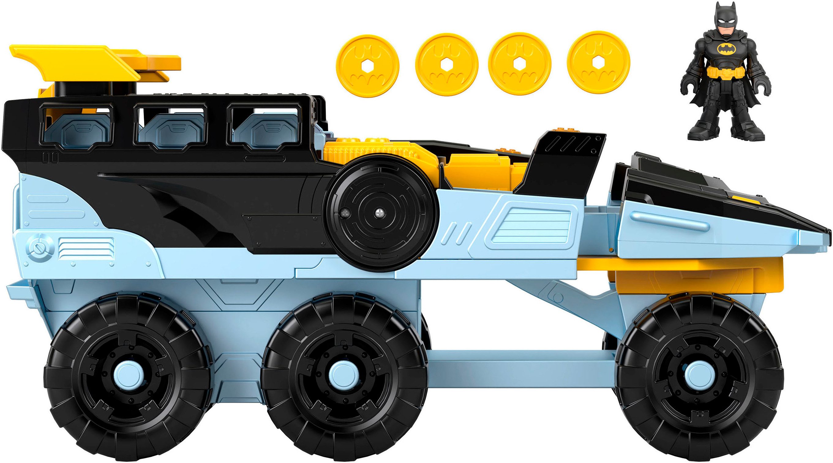 Fisher-Price® Spielzeug-Auto Imaginext DC Super Freunde Mega Bat-Transforme günstig online kaufen