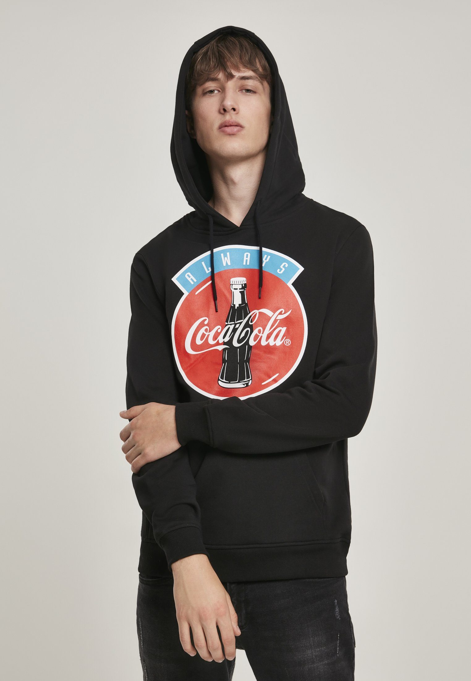 Merchcode Sweater Herren Always Coca (1-tlg) Cola Hoody