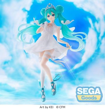 Sega Actionfigur Hatsune Miku SPM PVC Statue 15th Anniversary KEI Ver. 24 cm