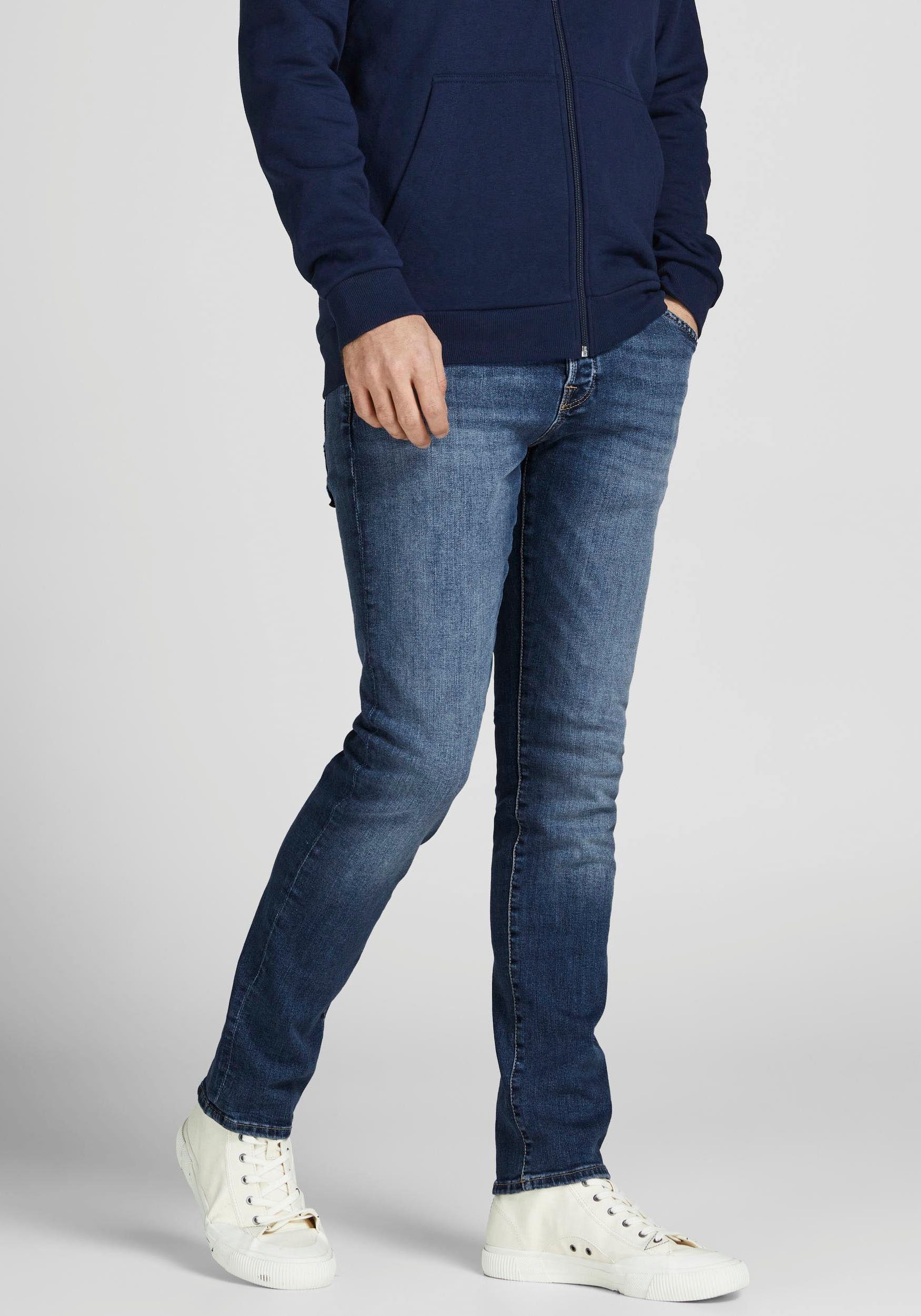 Jack & medium-blue Jones Slim-fit-Jeans Glenn